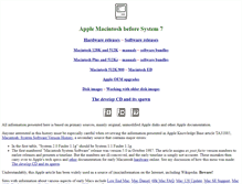 Tablet Screenshot of earlymacintosh.org